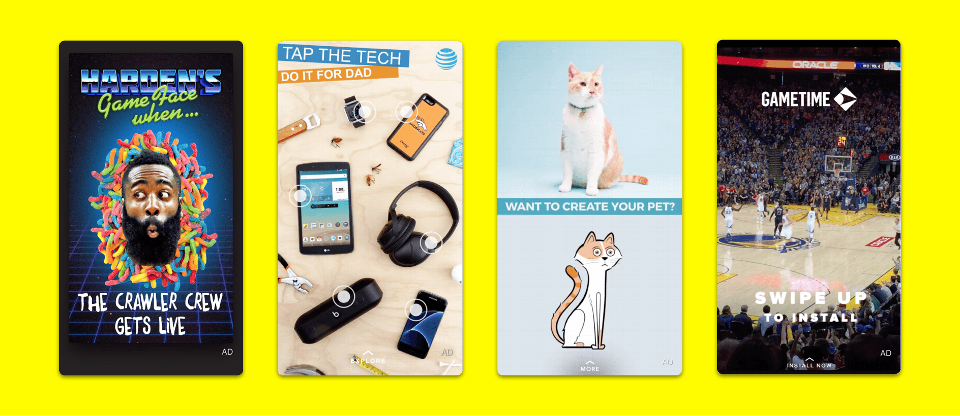 Snapchat présente l'évolution des outils publicitaires et créatifs